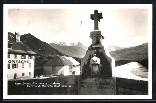 Cpa saint martin - saint-martin-sur-arve,, la