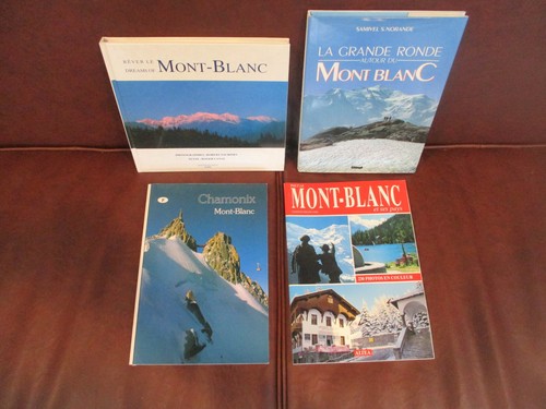 Lot livres sur mont blanc - livres, le