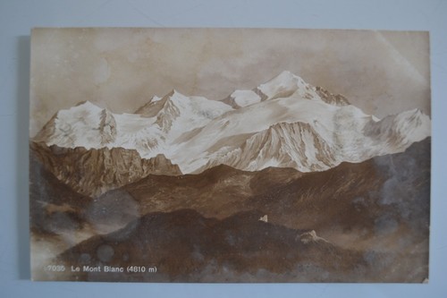 Mont blanc 4810m suisse - le,