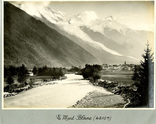 France mont blanc vintage - blanc,