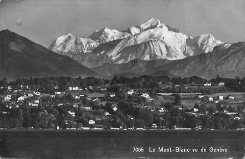 Monte bianco vista - monte, da