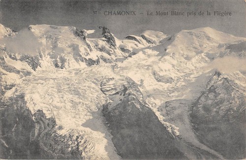 Cpa chamonix le mont - 74,