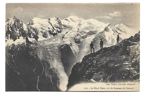 Mont blanc vu - vu, du