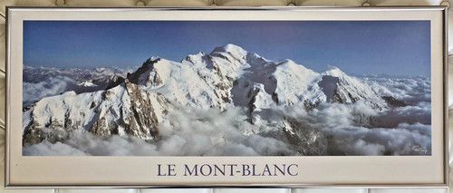 Mont blanc stampa poster - mont-blanc:,