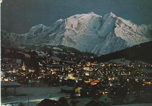 Cpsm monte bianco - il, all'ora
