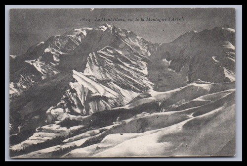 Cartolina mont blanc - le,