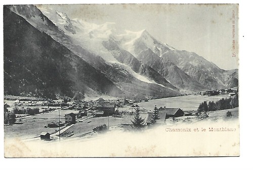 Chamonix le mont blanc - le,