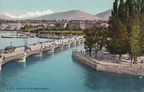 Cartolina ginevra geneve - cartolina, /