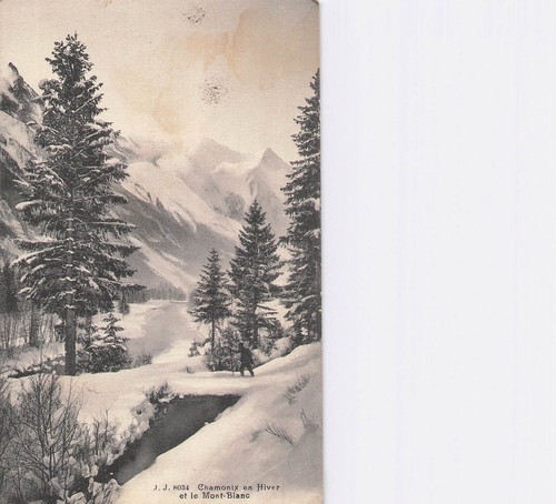 Chamonix inverno il monte - e,