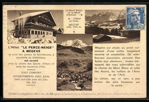 Cpa megève hôtel - megève,, ́hôtel