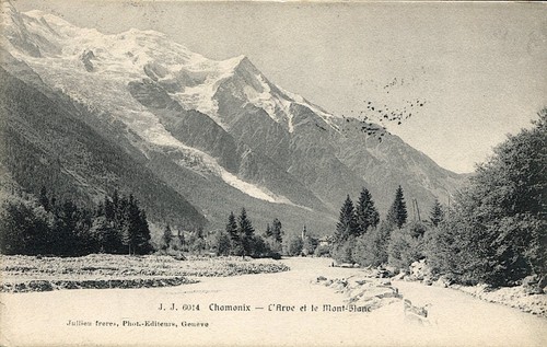 Cpa chamonix l - 74, et