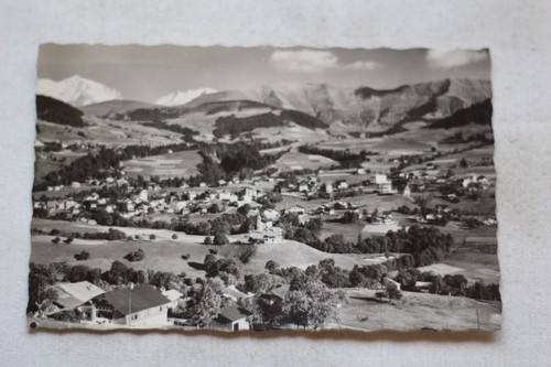 Cpsm megève vue générale - cpsm,,