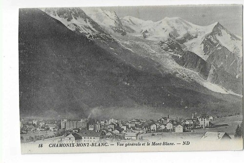 Chamonix mont blanc vue - ,