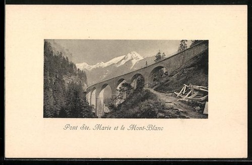 Cpa pont ste marie le - cpa, ste.
