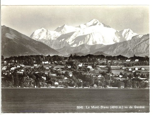 Cpsm mont blanc 4810 - le,