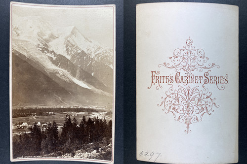 Mont blanc vintage albumen - mont, blanc,