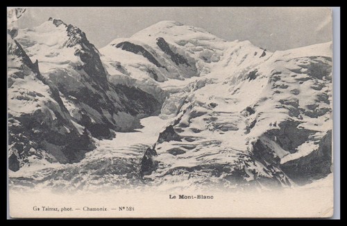 Cartolina mont blanc - le,