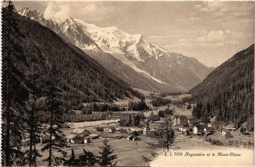 Cpa argentiere le - cpa,