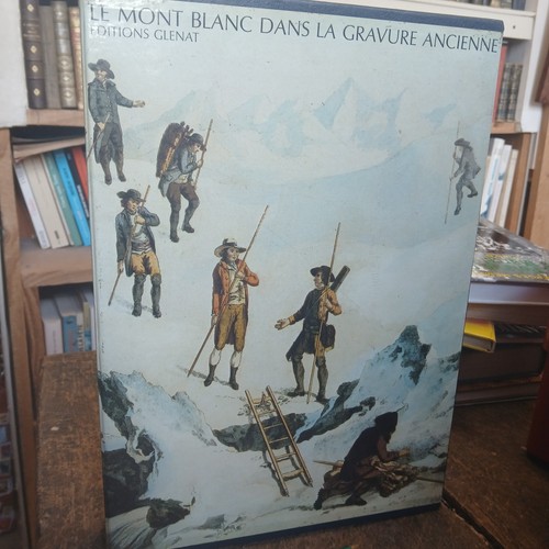 Mont blanc dans gravure - dans, la